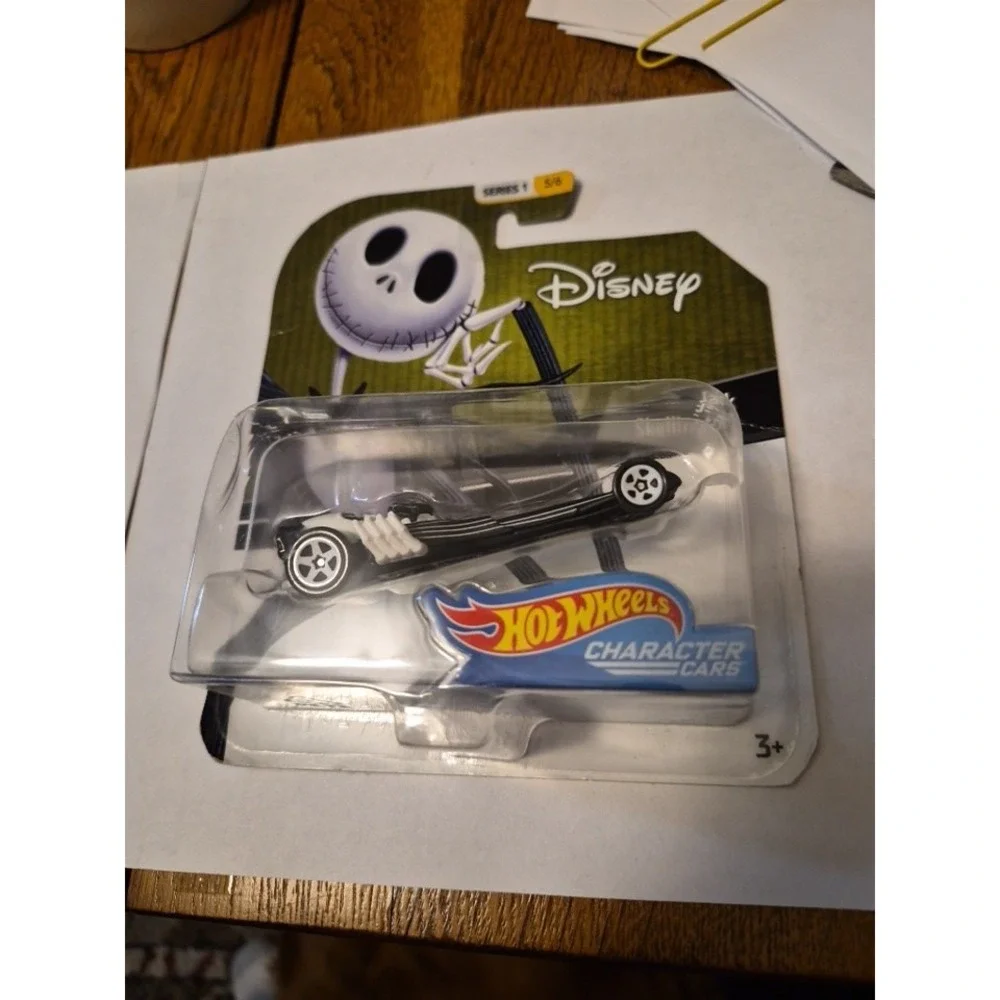 Disney Nightmare Before Christmas Hot Wheels Character Car Jack Skellington NEW
